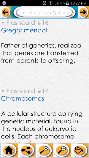 Genetic Exam Prep Notes & Quiz Screenshot 1