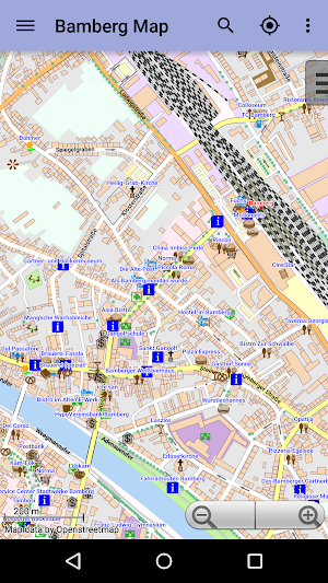 Bamberg Offline City Map Screenshot 1
