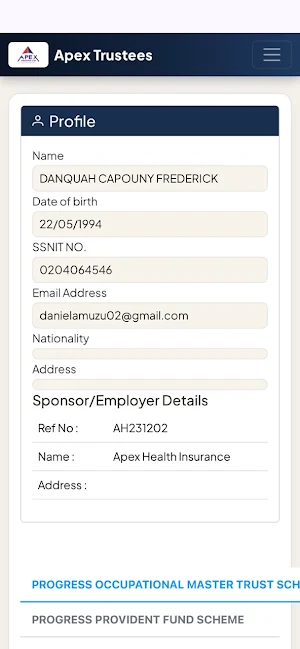 Apex Trustee Screenshot 0