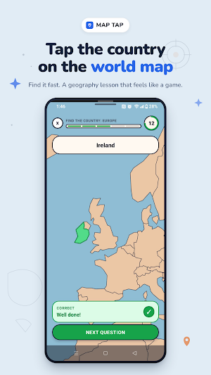 GeoQuiz: Daily Geography Quiz Screenshot 1