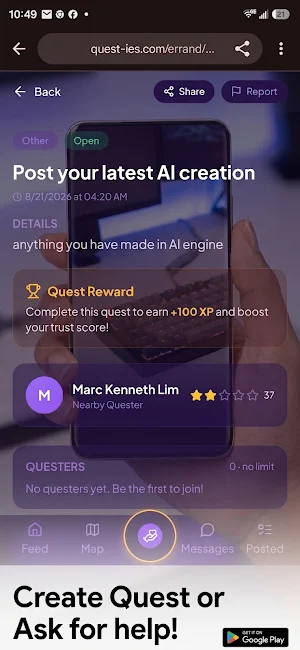 Questies: Productivity Game Screenshot 2