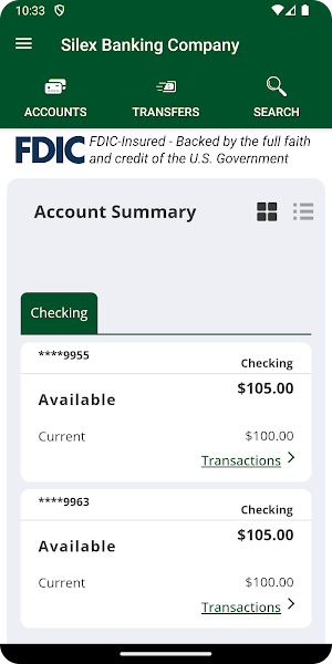 Silex Banking Company Screenshot 1