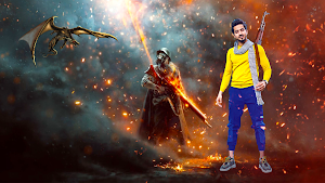 Movie Fire Effect Photo Editor Screenshot 1
