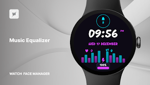 Music Equalizer - watch face Screenshot 0