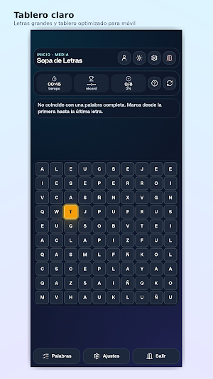Sopa de Letras Screenshot 0