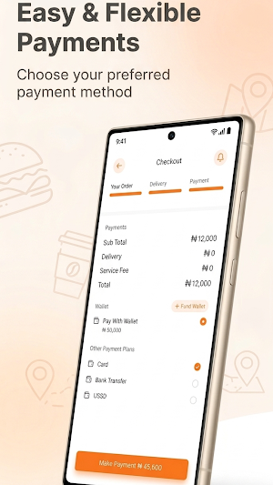 Hutdrop - Food  Delivery Screenshot 1