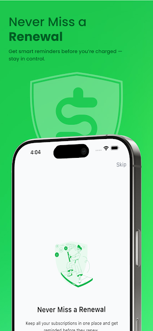 Subscription Tracker App Screenshot 0