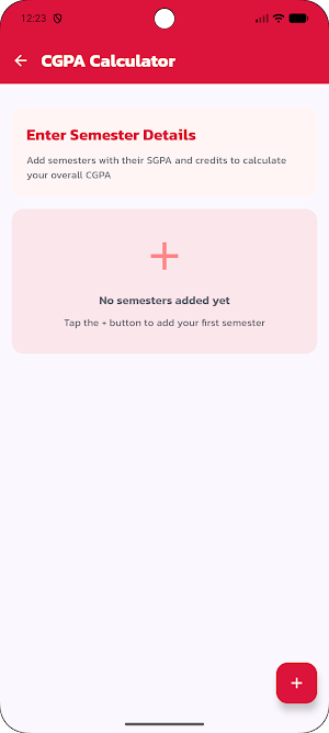 cgpa to percentage converter Screenshot 1
