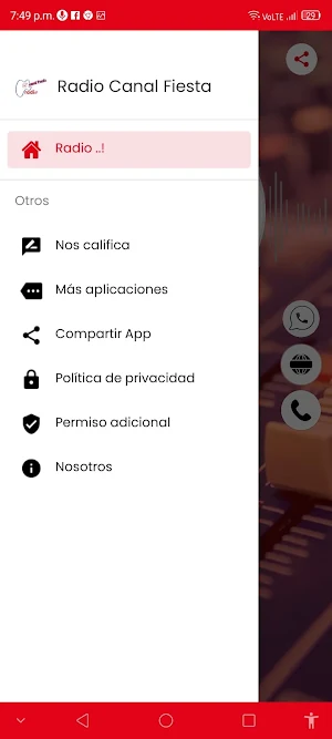 Radio Canal Fiesta Screenshot 3