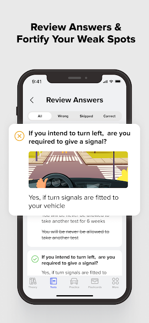 G1 Tests & Driving Exam Prep Screenshot 3