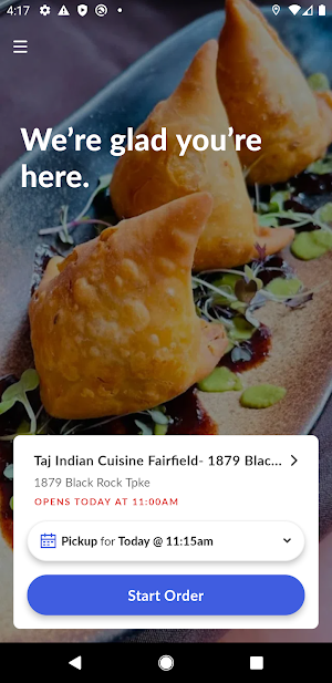 TAJ Indian Fairfield Screenshot 1