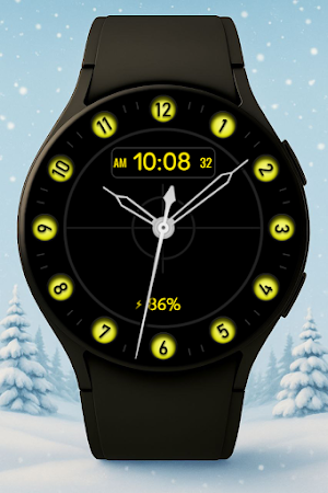 Minimal Hybrid Watch Face Screenshot 3