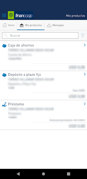 FINANCOOP EN LINEA 2.0 Screenshot 2