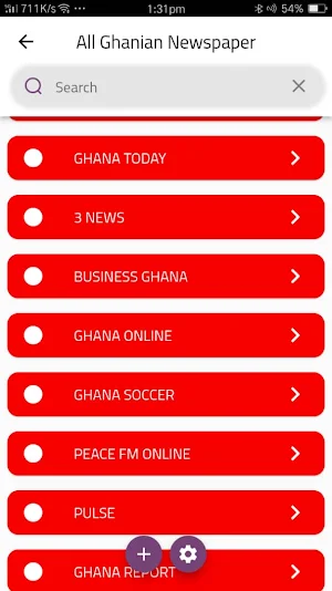 All Ghanaian Newspaper Screenshot 1