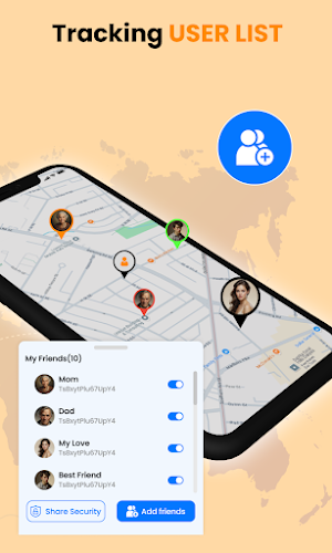 GPS Tracker- RealTime Location Screenshot 1