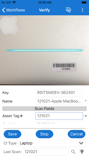 RightStar ScanStar Screenshot 2