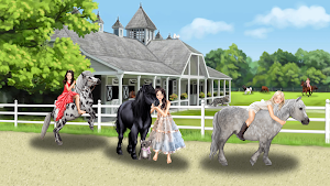 Pony and rider dress-up fun Screenshot 0