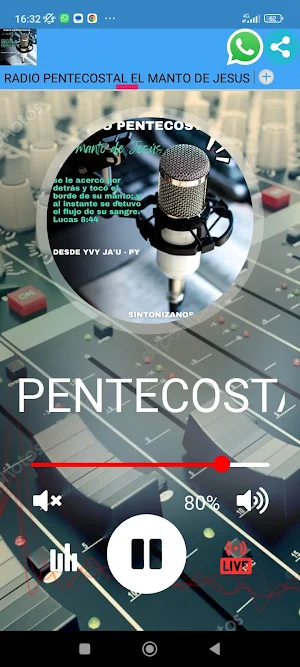 Radio Pent. El manto de Jesús Screenshot 1