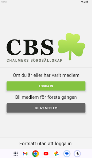 CBS - Chalmers Börssällskap Screenshot 3