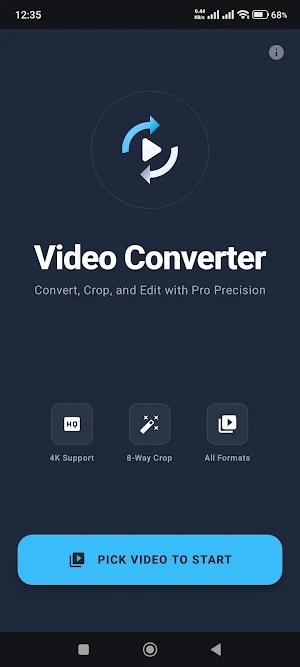 Video Converter | Trim & Crop Screenshot 1