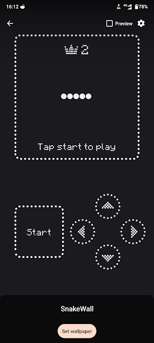 SnakeWall Screenshot 2
