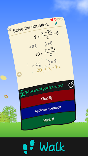 Algebra Tutor Screenshot 1