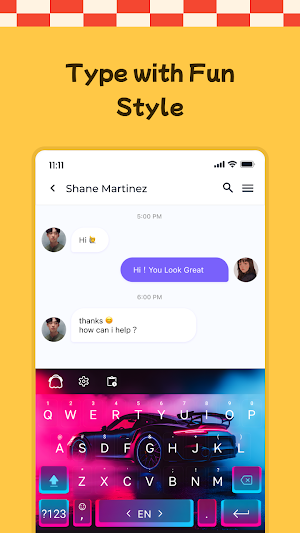 Fingertip Keyboard Screenshot 0