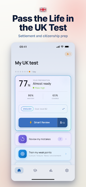 Life in the UK Test 2026 Screenshot 0