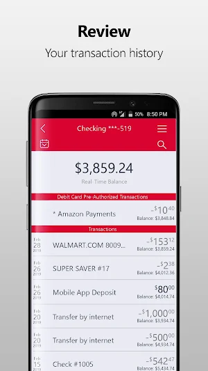 LCCB Mobile Banking Screenshot 2