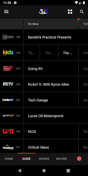 TGTVS Now Screenshot 1