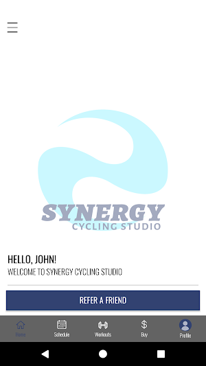 Synergy Cycling Studio Screenshot 1