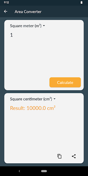 Unit Converter Calculator Screenshot 2