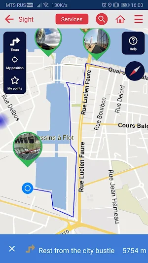 Bordeaux city guide Screenshot 3