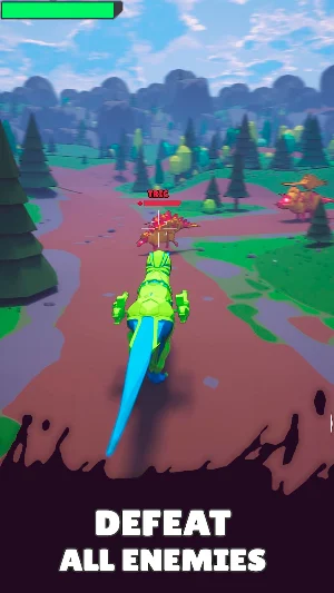 Dinos and Riders Screenshot 1
