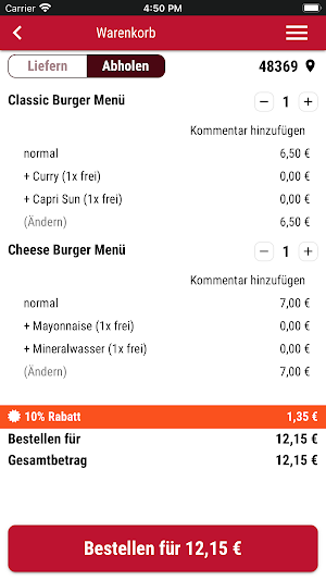 Pizza Saerbecker Screenshot 1