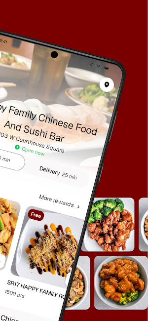 Happy Family Chinese Food Screenshot 1