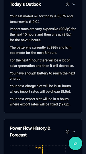 PredBat Screenshot 2