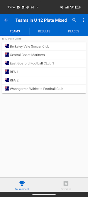 Central Coast Int. Cup Screenshot 0