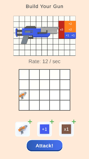 Build Gun & Shoot : Gun Merge Screenshot 1