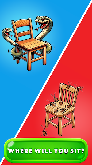 Choose a Chair: Funny Choices Screenshot 3