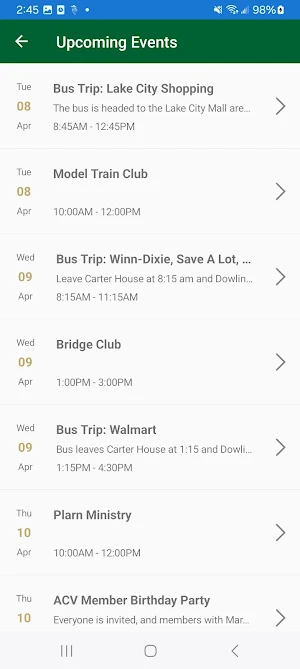ACV Members Screenshot 1