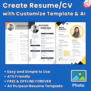 AI Resume Maker App CV Builder Screenshot 0