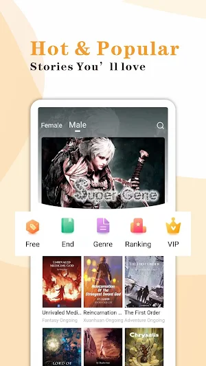 Novelfull - Popular web novels Screenshot 1