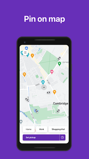 Ride - The Taxi app Screenshot 0