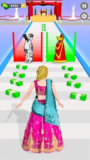 Indian Bride Race Wedding Game Screenshot 0