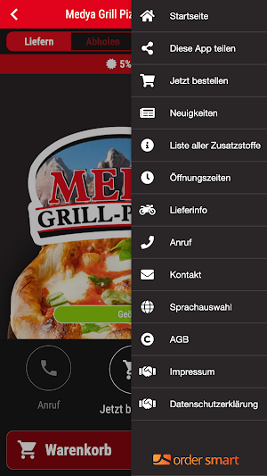 Medya Grill Pizzeria Lippstadt Screenshot 2