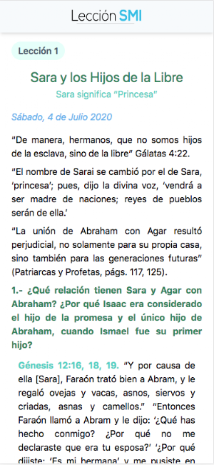 Lecciones SMI Screenshot 2