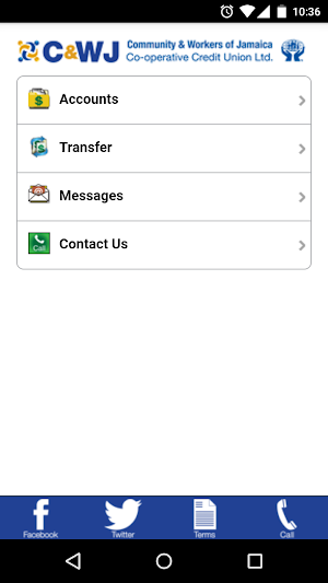CWJ Cooperative Credit Union Screenshot 0