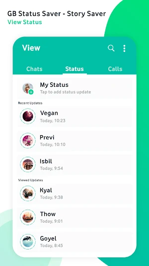 GB Status Saver - Story Saver Screenshot 2