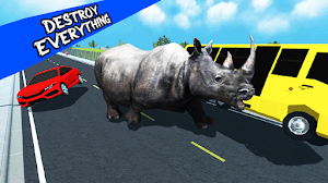Wild Animals Road Rampage Screenshot 0